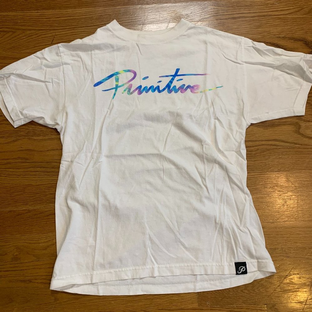 Primitive Tie-dye Logo T-shirt